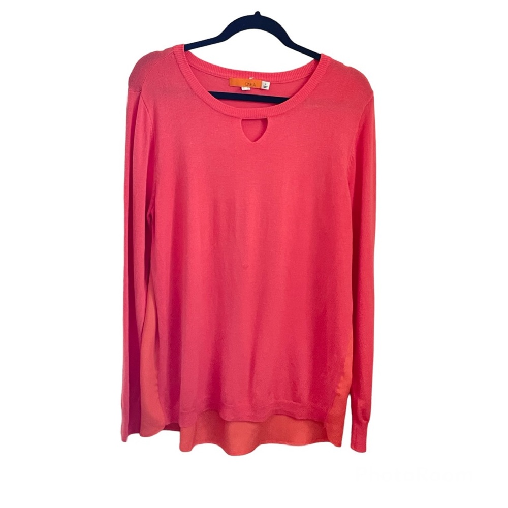 One A Orange Blend Sweater - L